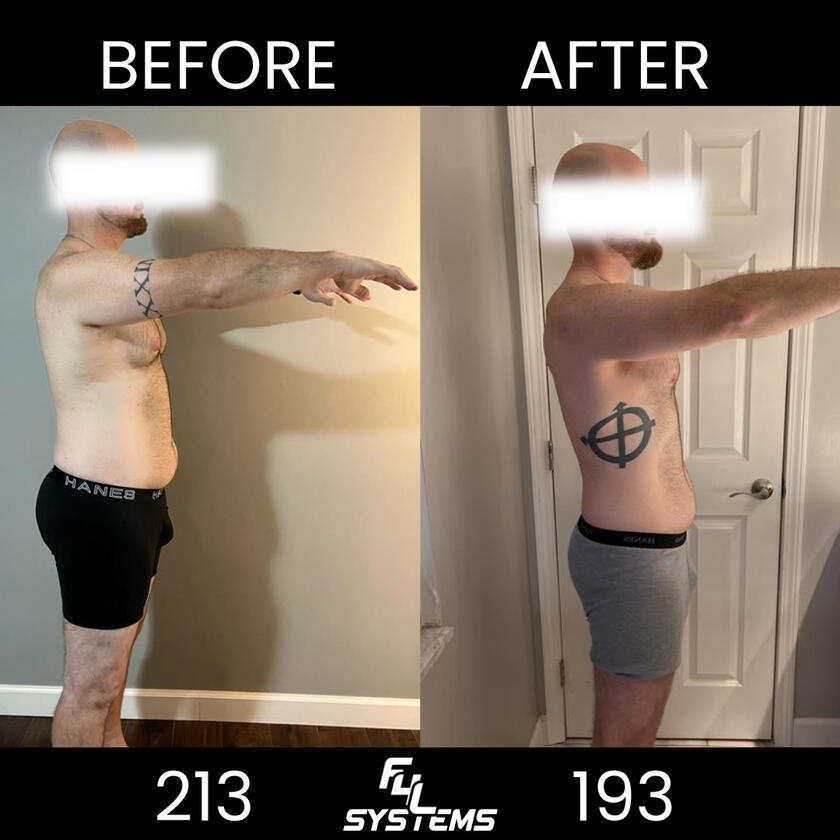 &quot;Meet Will: 42, husband, father of 2, and owner of 4 businesses. For years, Will prioritized everything but his health. At 217 lbs, he knew he needed change. In 14 weeks, he: 🔥 Lost 27 lbs 💪 Stopped drinking &amp; reduced anxiety ⚡ Became a better husband,